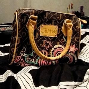 Brown Decor Justice Purse